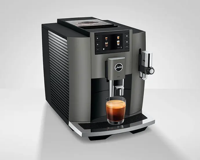 JURA E8 Dark Inox - Harmonieus modern design