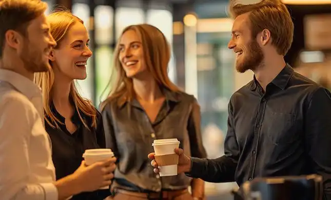 Kaldi zakelijk koffie op het werk