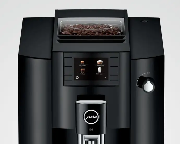 JURA E6 Piano Black - Maximaal genot, moeiteloze bediening