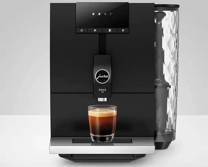 JURA ENA 4 Full Metropolitan Black - Vers gemalen, niet uit capsules