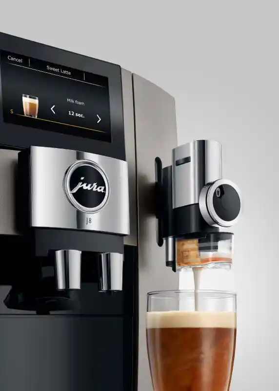 JURA J8 Sweet foam functie