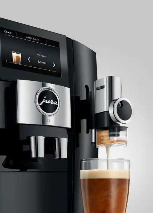 JURA J8 Sweet Foam Functie