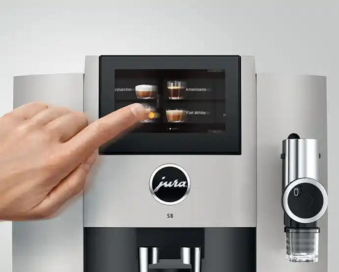 JURA S8 Platin - Eenvoudig in gebruik