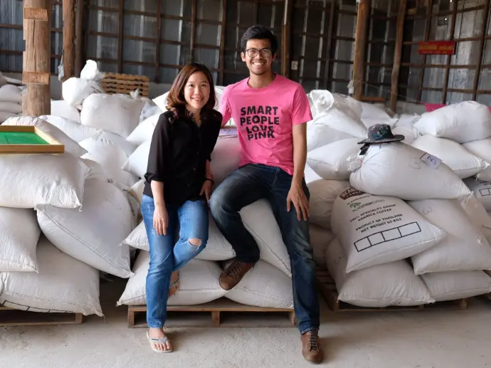 Boeren van Thailand Wiang Pa Pao