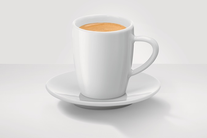 Koffiekopjes met schotel (Set van 2)