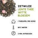 Lente thee Witte bloesem (100 gr.) - Kaldi groene thee