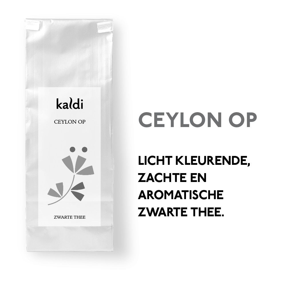 Ceylon OP (100 gr.)Ceylon OP (100 gr.) Kaldi losse zwarte thee