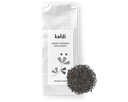 Tarry Lapsang Souchong (100 gr.) verpakking en thee