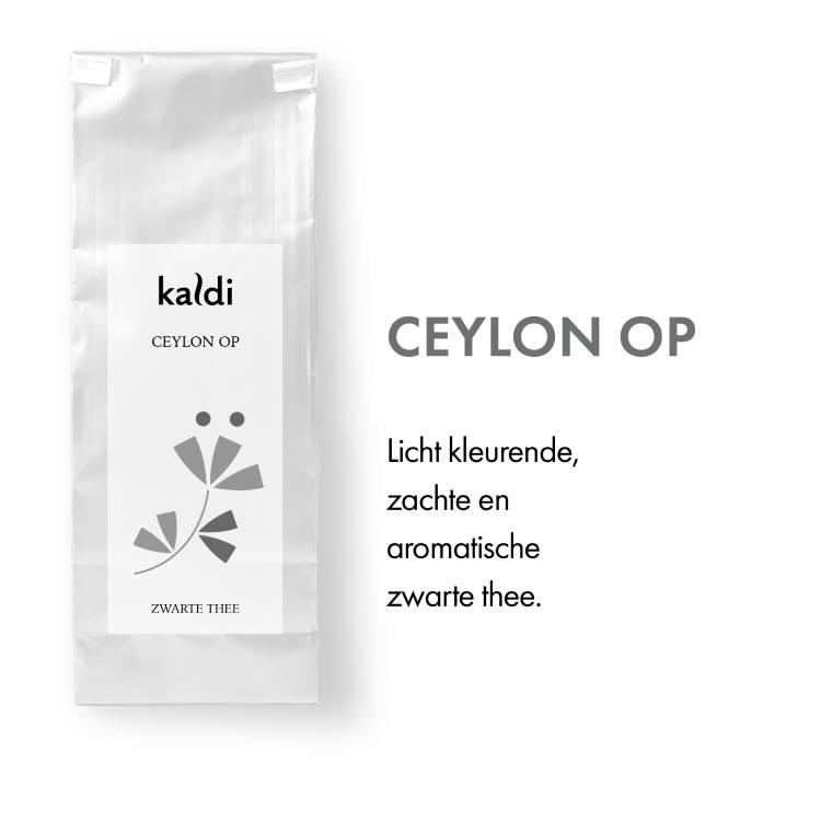 Kaldi Ceylon OP (100 gr.) - Zwarte thee