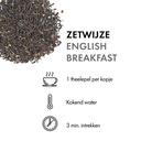 Zwarte thee English Breakfast (100 gr.) zetwijze