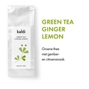 Green Tea Ginger Lemon (100 gr.) smaak omschrijving