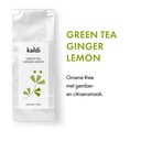 Kaldi Green Tea Ginger Lemon (100 gr.) - Groene thee