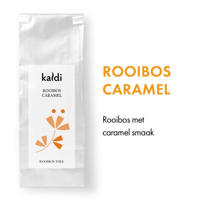 Rooibos Caramel (100 gr.) smaak omschrijving