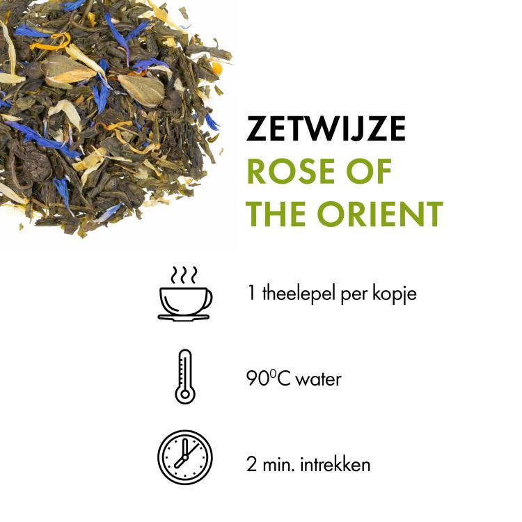 Rose of the Orient (75 gr.) zetwijze