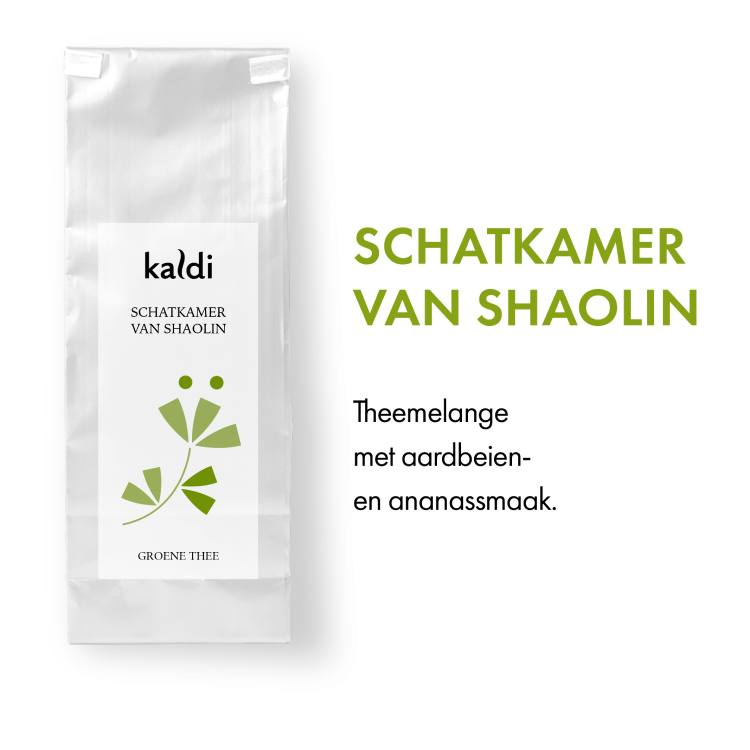 Kaldi Schatkamer van Shoalin (100 gr.) - Groene thee