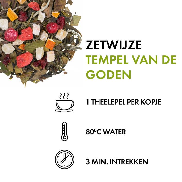 Tempel van de Goden (100 gr.) zetwijze