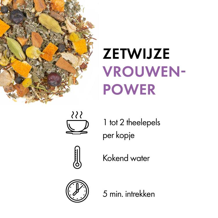 Vrouwenpower (100 gr.) zetwijze