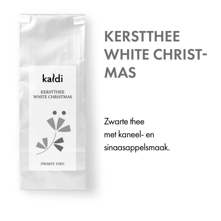 Kerstthee - White Christmas (100 gr.) smaak omschrijving