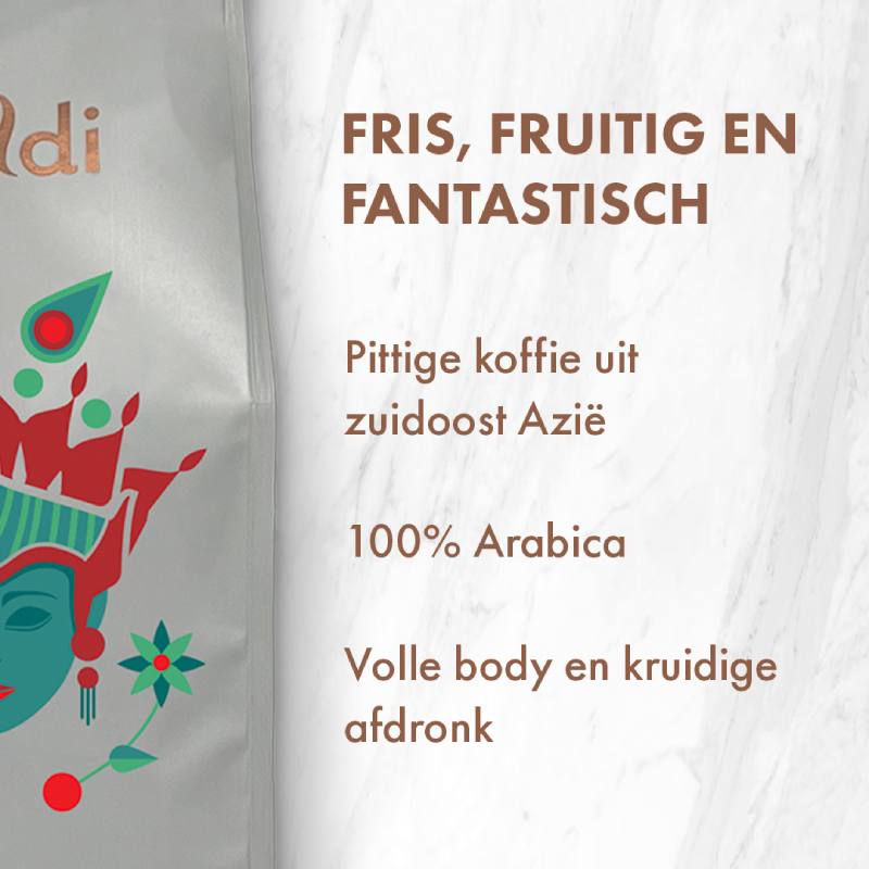 Kaldi Asian Green Emeralds - 250 Gram - koffiebonen smaakomschrijving