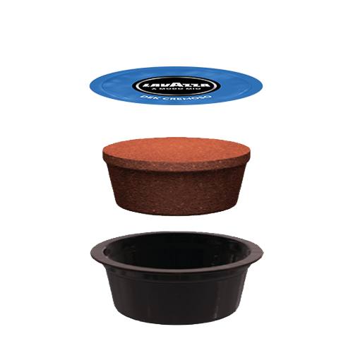 Lavazza A Modo Mio Dek Cremoso - 16 Cups - cup