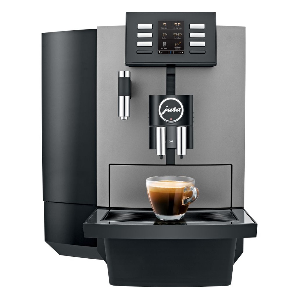Jura X6 Dark Inox- volautomaat professionele espressomachine