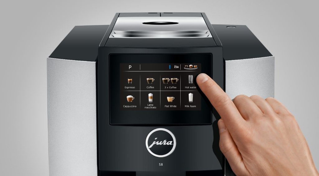 Jura S8 Moonlight Silver - volautomaat koffiemachine