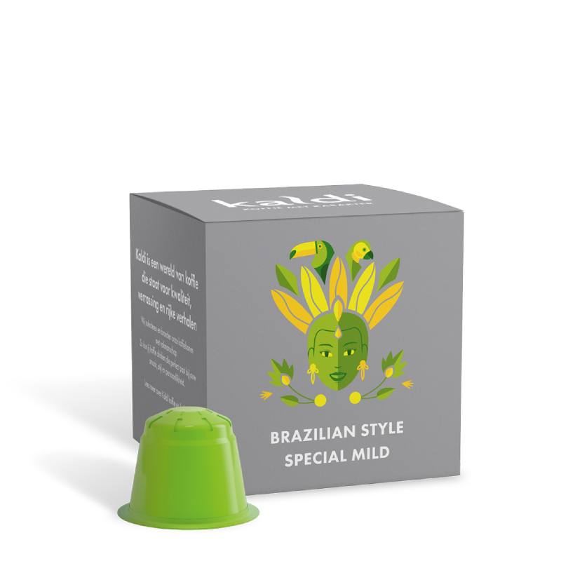 Kaldi Coffee Capsules - Brazilian Style Special Mild - 10 cups