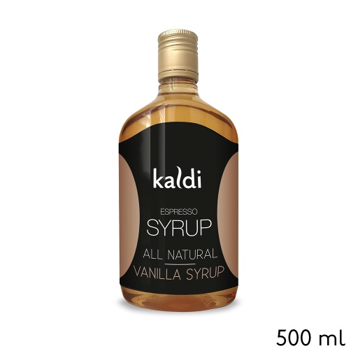Koffie siroop - Vanille 500 ml