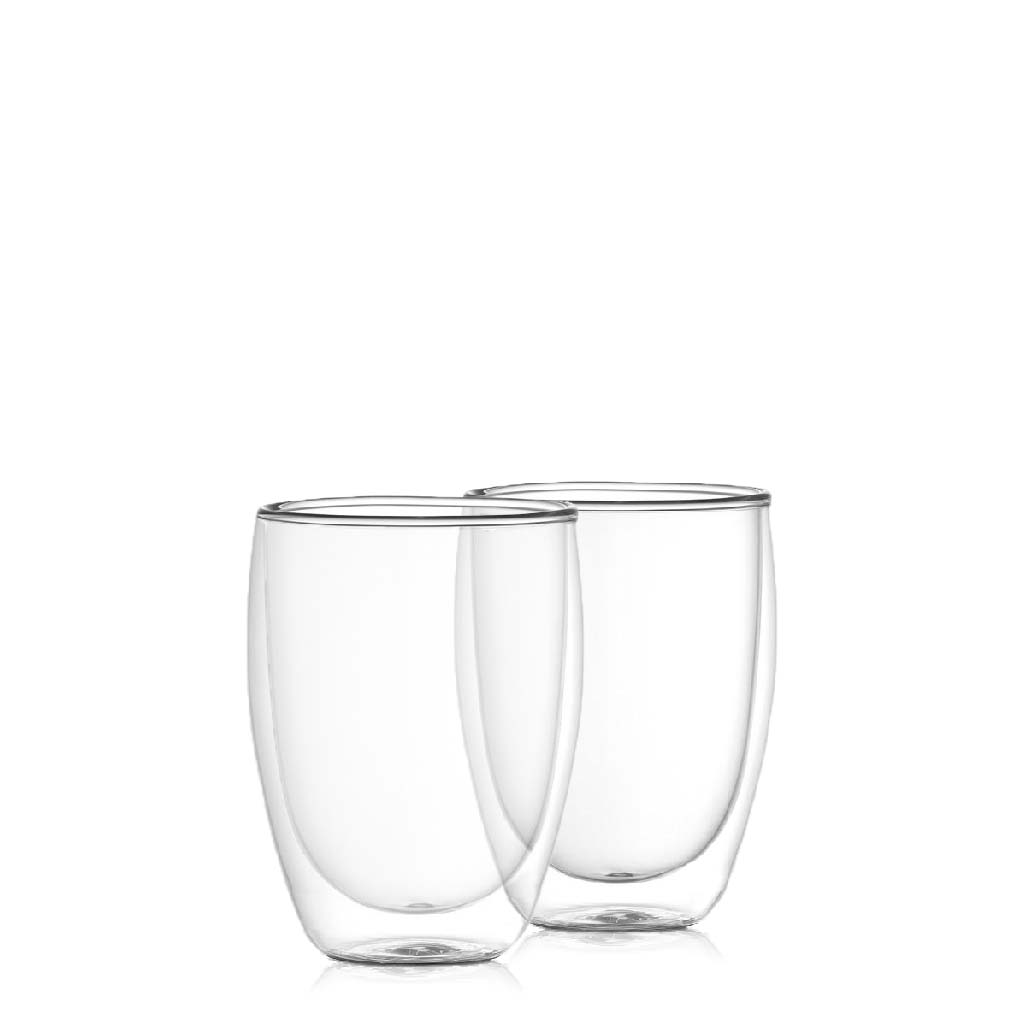 Verstoring etiket Opa Set Dubbelwandige Glazen 120ml | Kaldi Koffie & Thee