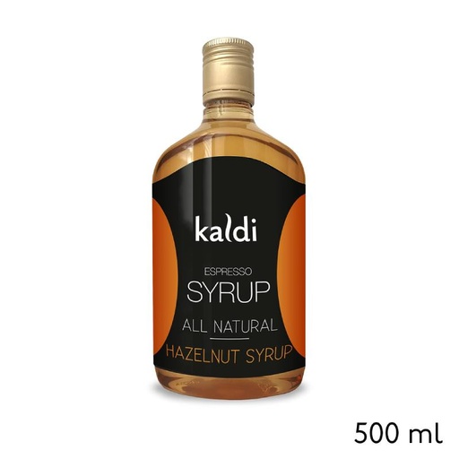 Koffie siroop - Hazelnoot 500 ml