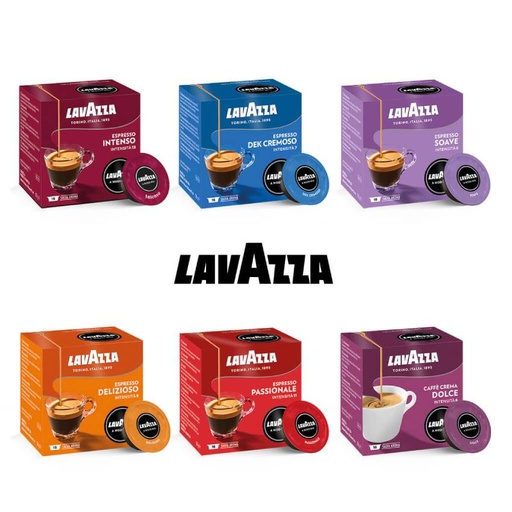 Lavazza A Modo Mio Tasting Set Medium– 6 x 16 Cups