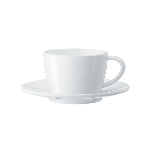 Jura Cappuccinokopjes met schotel (Set van 2)